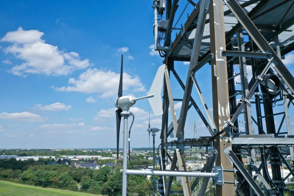 Mini-Windräder helfen bei Stromversorgung