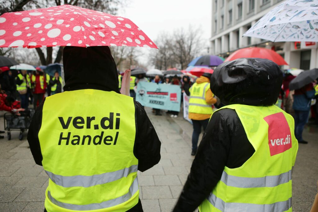 Verdi ruft bundesweit zu Warnstreiks im Handel auf