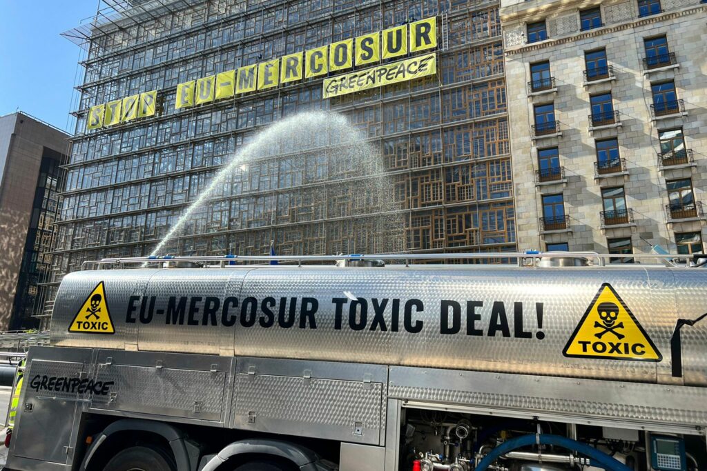 Greenpeace: EU-Mercosur-Abkommen verletzt Klimagesetz