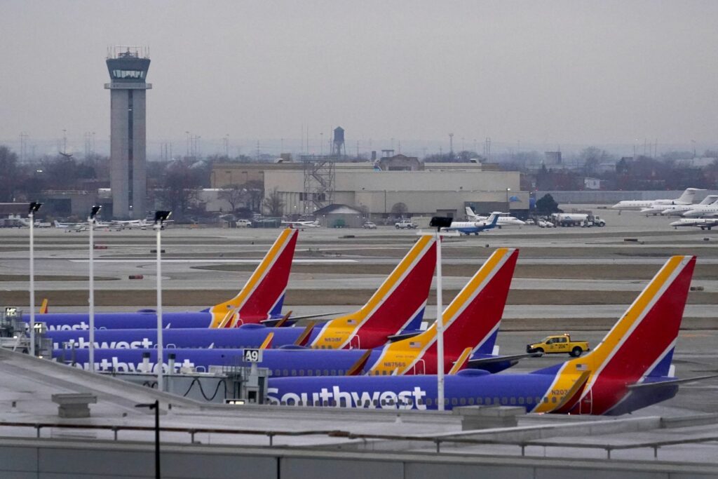 Southwest Airlines: Boeing verliert Abdeckung von Triebwerk