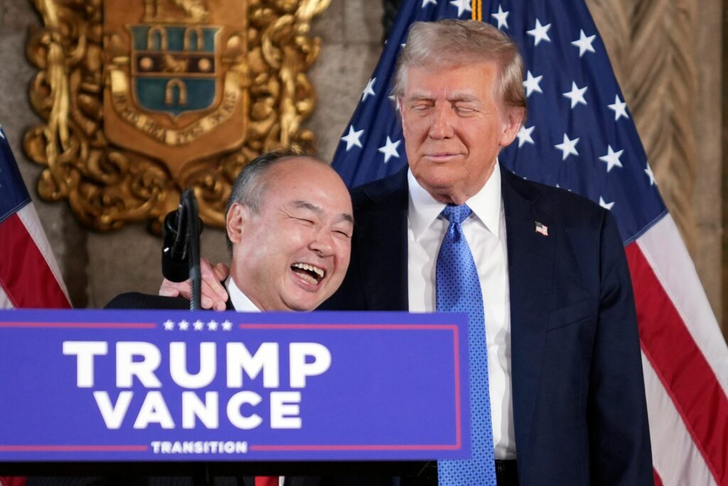 Trump kündigt milliardenschwere Softbank-Investitionen an