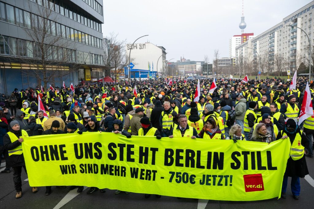 Verdi kündigt Zwei-Tage-Warnstreik im Berliner Nahverkehr an