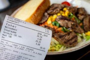 Ab heute Steuersenkung in Restaurants