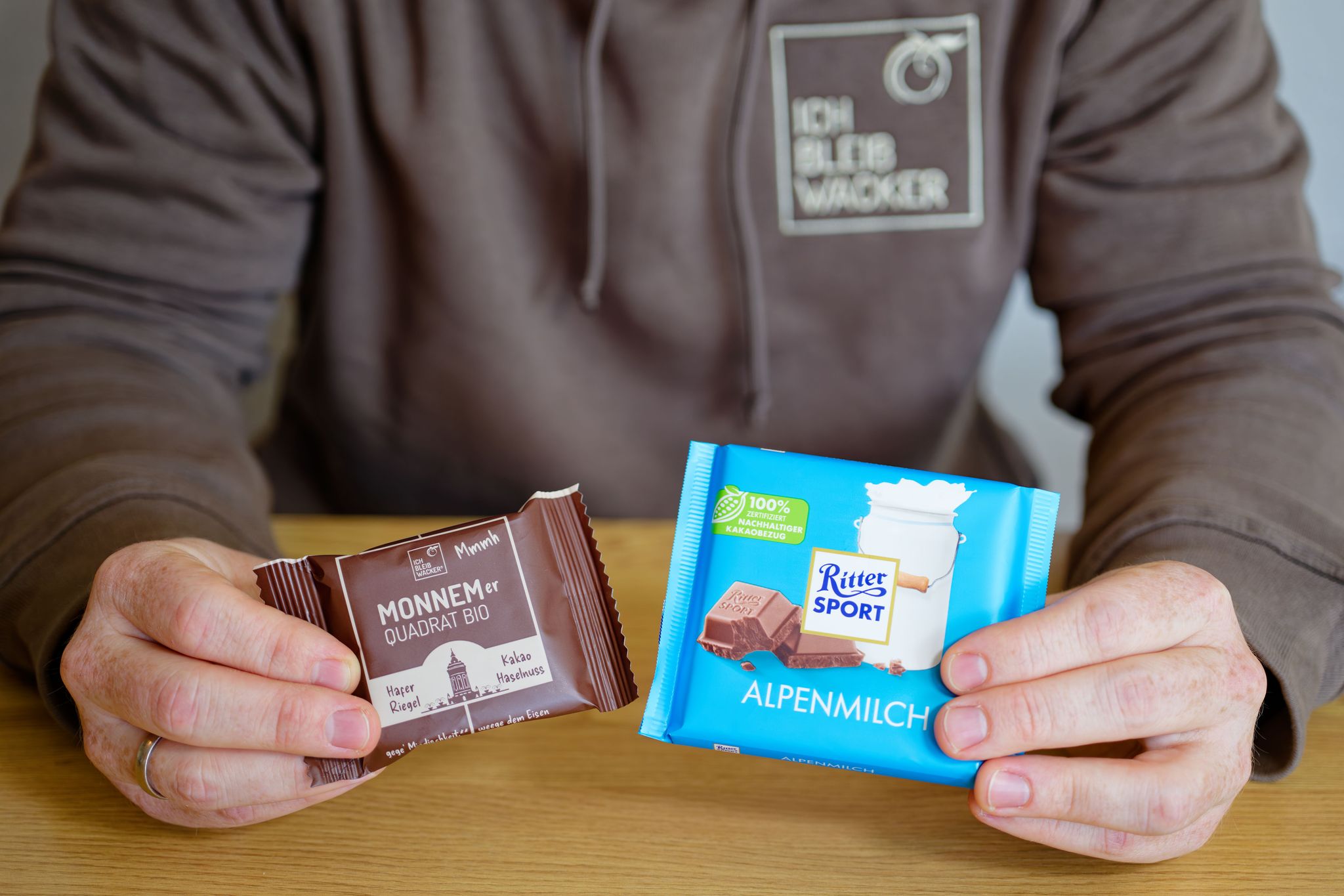 Darum setzt Ritter Sport Streit um Quadrat-Haferriegel fort